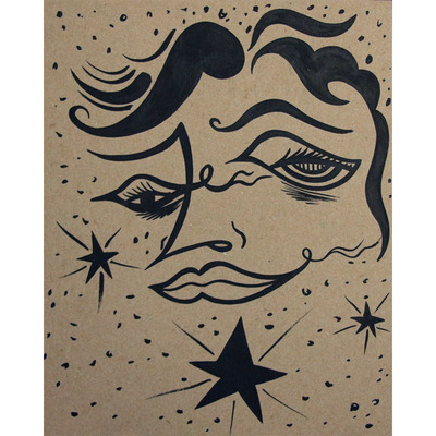 Original Drawing - Barfly