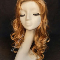 wg55 sleeping beauty wig Aurora princess cosplay women dark blonde - Thumbnail 2