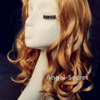 wg55 sleeping beauty wig Aurora princess cosplay women dark blonde - Thumbnail 1