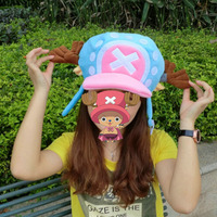 Cute cartoon cosplay plush hat Winter - Thumbnail 1