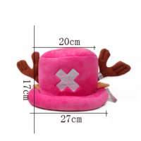 Cute cartoon cosplay plush hat Winter - Thumbnail 3