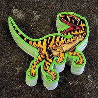  Colby Phillips V-Raptor full color shaped vinyl sticker - Thumbnail 1