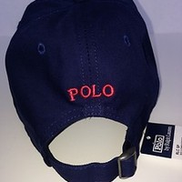 Blue Ralph Lauren Polo Cap size 2t-4t - Thumbnail 1