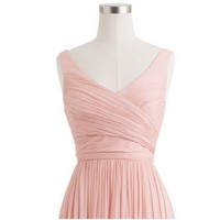 long bridesmaid dresses, mismatched bridesmaid dress, cheap bridesmaid dress, chiffon bridesmaid dress, pink bridesmaid dress, BD145301 - Thumbnail 2