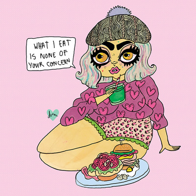 None of your concern print