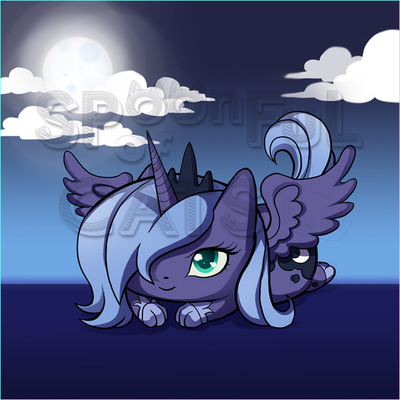 Princess Luna Pony Cat Pillowcase