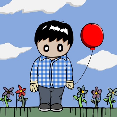 Balloon boy poster