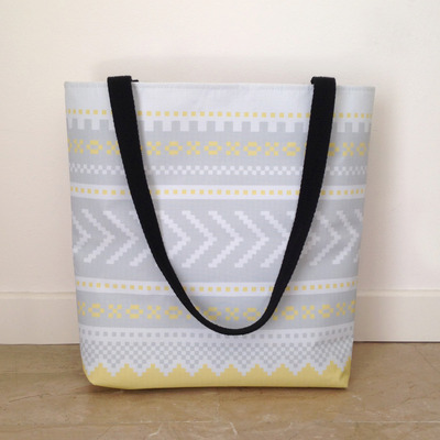 Scandi tote yellow