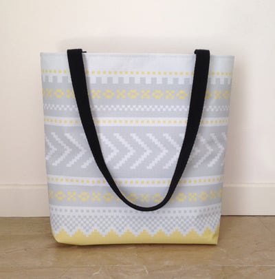 SCANDI tote yellow