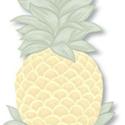 Die-cut sticky notes - "pineapple"