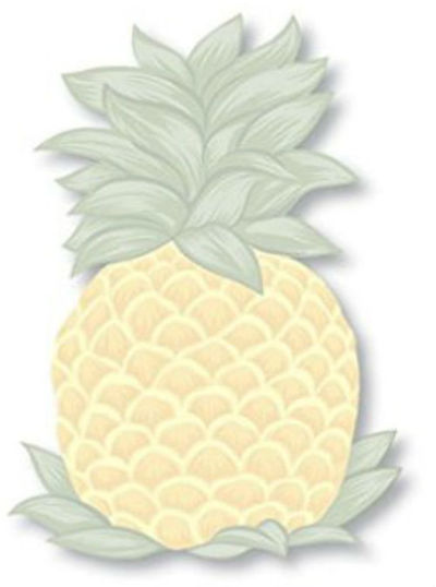 DIE-CUT STICKY NOTES - "PINEAPPLE"