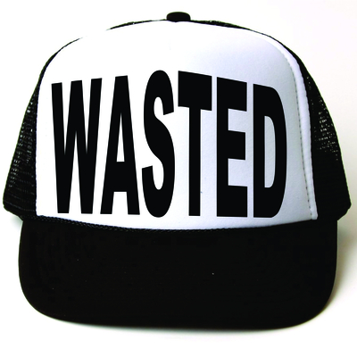 Wasted truckers cap # 113