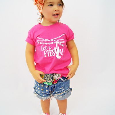 Let's fiesta toddler and kid shirt, graphic shirt - Thumbnail 5