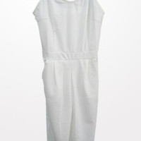 Design Spaghetti Strap Chic White Jumpsuit   40520 - Thumbnail 2