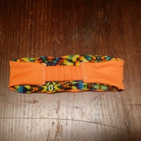 Reversible Tie-Dye/Orange Headband - Thumbnail 3