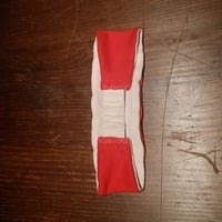 Reversible Red/Natural Headband - Thumbnail 1