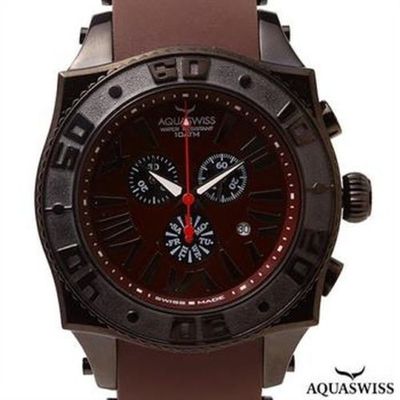 Aquaswiss swissport xg 50 mm chrono stainless steel swiss luxury watch   nib - Thumbnail 3