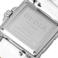 DEDIA Brand New Mother of Pearl Dial Swiss Movement Luxury Watch 16 Diamonds   NIB                              - Thumbnail 3