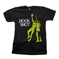 Hook Shot, Vintage Basketball T-Shirt, Los Angeles Lakers. - Thumbnail 1