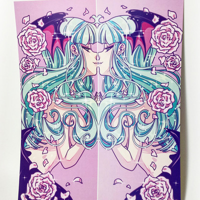 8.5 x 11 succubus print