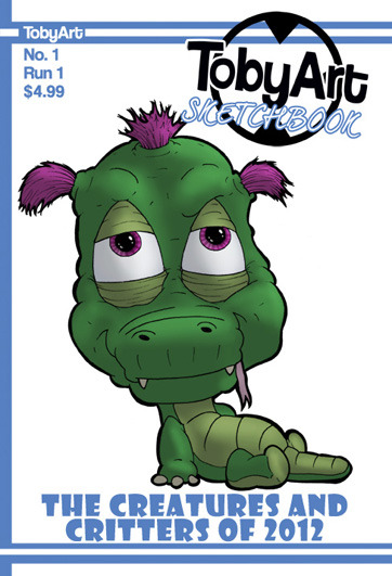 TobyArt Coloring Book - The Creatures and Critters of 2012