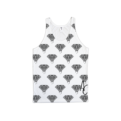 Dripping diamonds tanktop