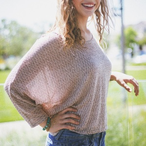 Open Back Dolman Top (A  Blogger Favorite!) - Thumbnail 2