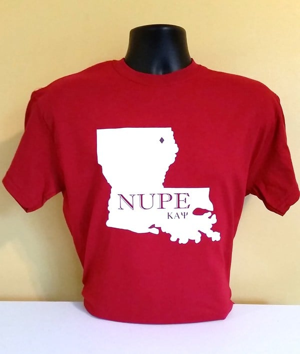 Kappa Alpha Psi Louisiana NUPE Cotton or DRI-FIT Shirt