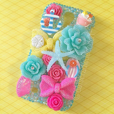 Premade rhinestone samsung galaxy s4 phone case