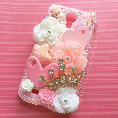 Premade Rhinestone Samsung Galaxy s4 Phone Case