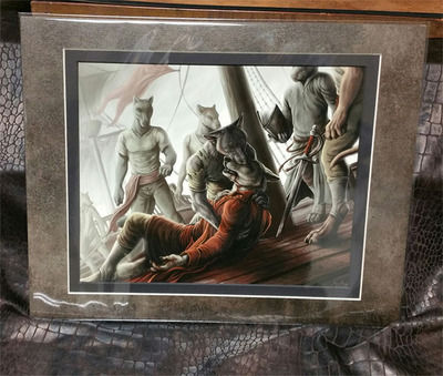 Dying Confession 8 x 10 Matted Print