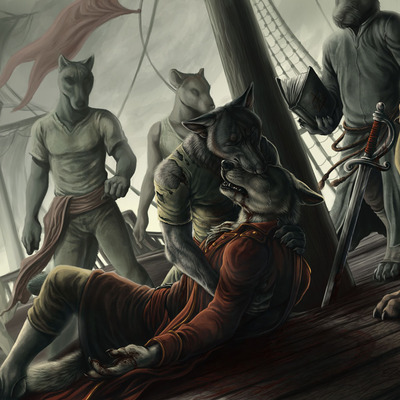 Dying confession 8 x 10 matted print