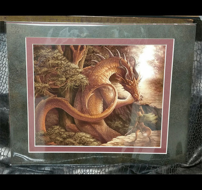 Wyrm 8 x 10 Matted Print