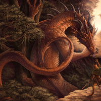 Wyrm 8 x 10 Matted Print - Thumbnail 1