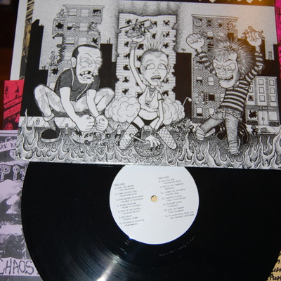 V/a "destroy posterton" 12" lp