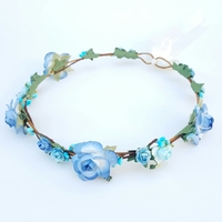 Blue Ombre floral crown ♥ - Thumbnail 1