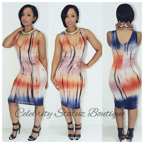 Tie-Dye Frenzy Dress