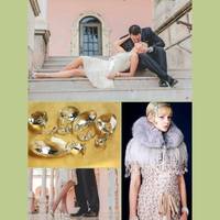 Daisy's Fur Collar and Feather Capelet, The Great Gatsby,  vintage 1920's style, Custom - Thumbnail 1