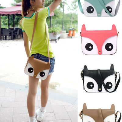 Cute fox satchel bag