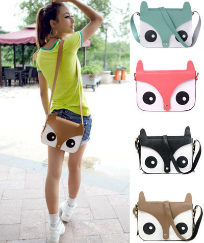 Cute Fox Satchel Bag