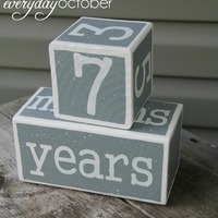 Gray and White Block Set - Thumbnail 1