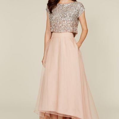 Bridesmaid prom dress, tea length prom dress, party prom dress, vintage prom dress, prom dresses for girls, evening dress, bd14590