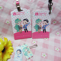 Yowamushi Pedal - ID card holder - Toudou + Makishima - Thumbnail 1