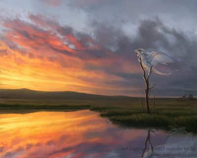 8x10 "Crepuscular Breeze" -  Print