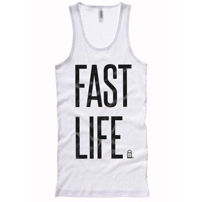 Fast life - ribbed tank