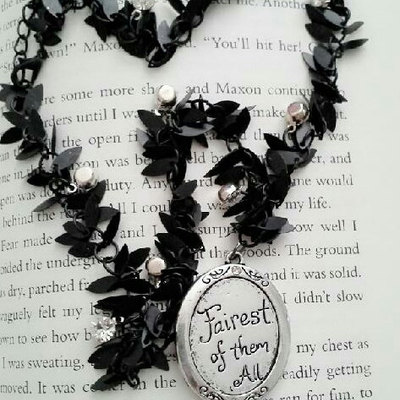 Evil queen "fairest of them all" snow white necklace