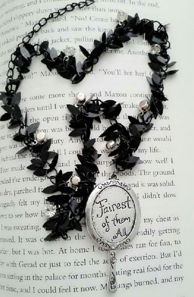 Evil queen "fairest of them all" snow white necklace