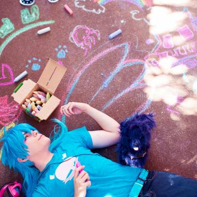 Dramatical colors (aoba) print