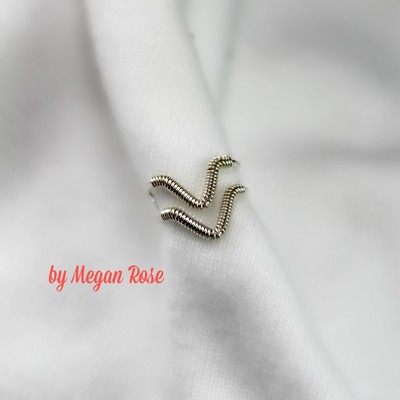 Ear cuffs - stackable chevron set of 2