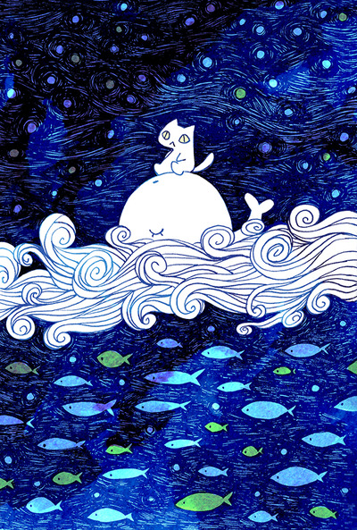 Cat & Whale (poster)